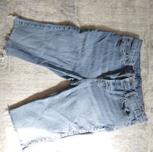 Denim Bermuda shorts